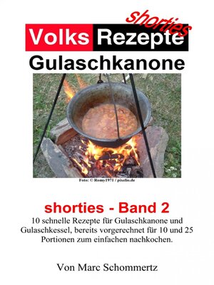 cover image of Volksrezepte Gulaschkanone